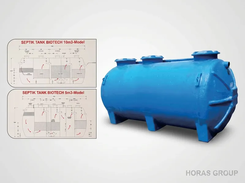 Fiberglass Bio Septic Tanks