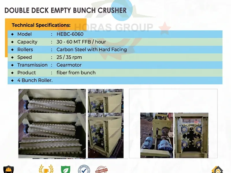 Empty Bunch Crusher (Double Deck)